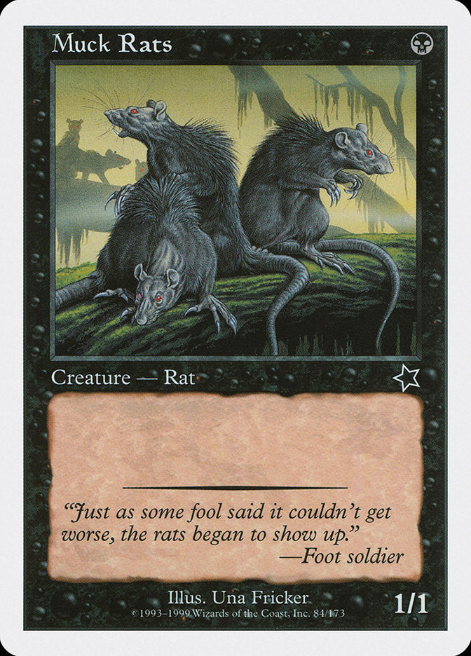 Muck Rats [Starter 1999] Magic: The Gathering