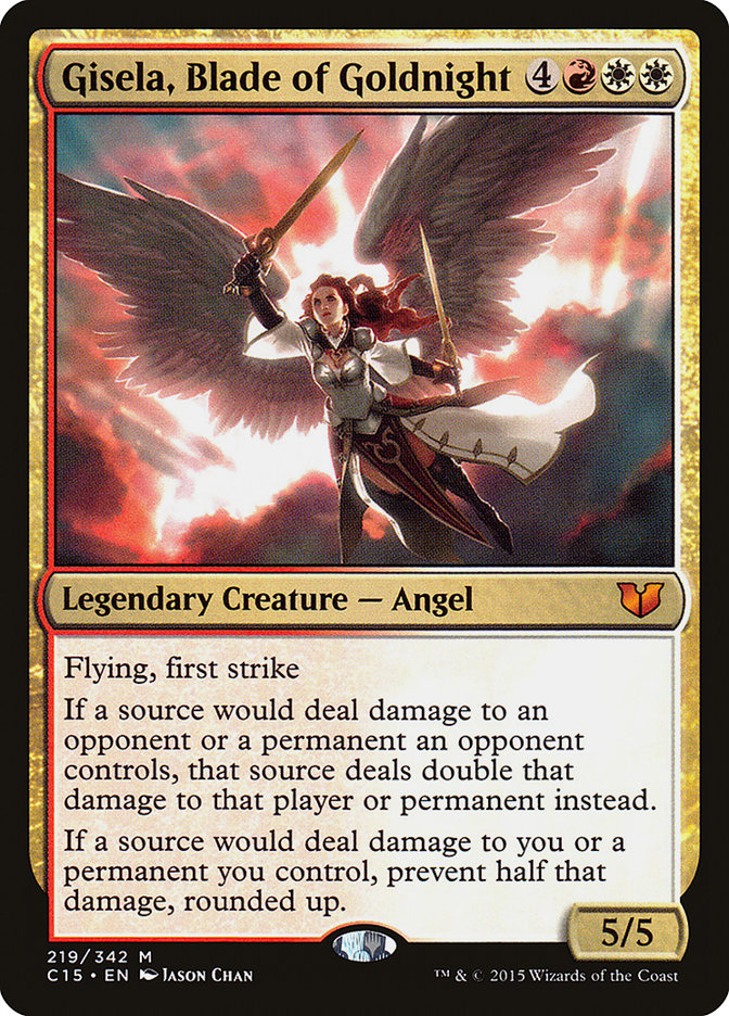 Gisela, Blade of Goldnight [Commander 2015] Magic: The Gathering