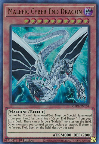 Malefic Cyber End Dragon [GFP2-EN101] Ultra Rare - Yugioh Cards For Your TCG Needs!