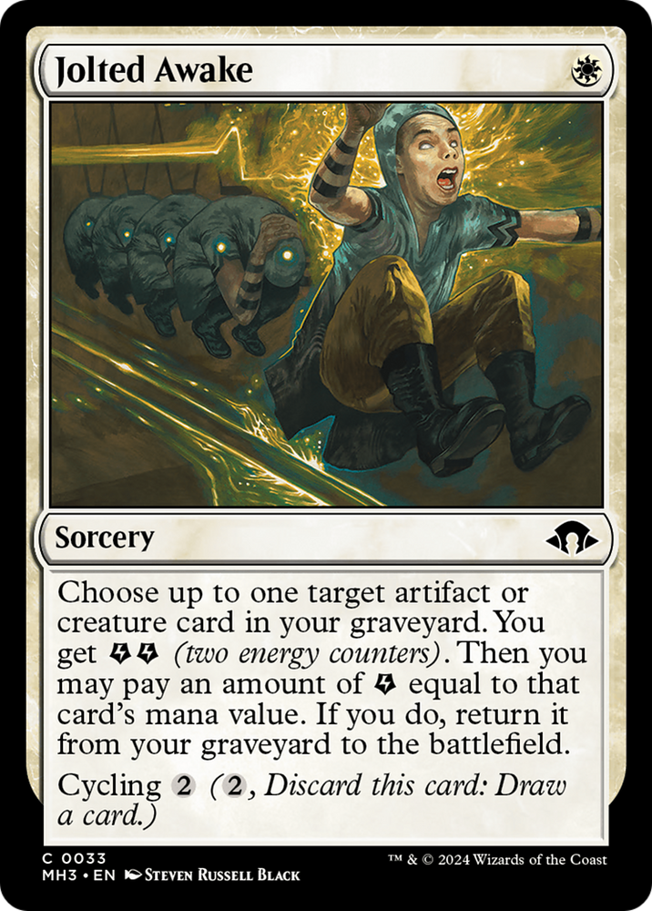 Jolted Awake [Modern Horizons 3] Magic: The Gathering