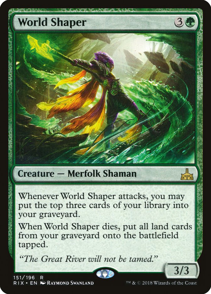 World Shaper [Rivals of Ixalan] Magic: The Gathering