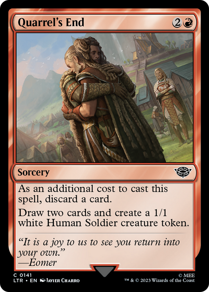 Quarrel's End [The Lord of the Rings: Tales of Middle-Earth] Magic: The Gathering