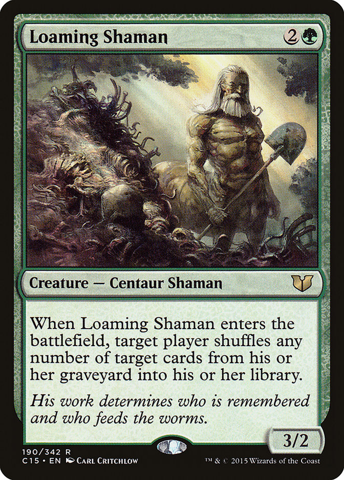 Loaming Shaman [Commander 2015] Magic: The Gathering