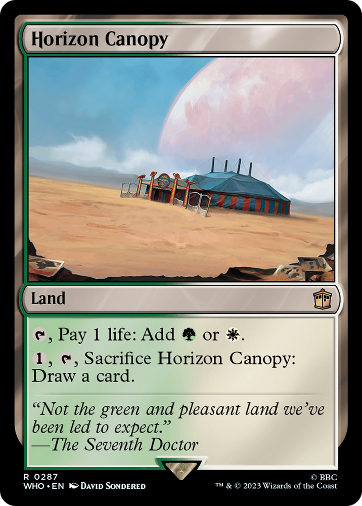 Horizon Canopy [Doctor Who] Magic: The Gathering