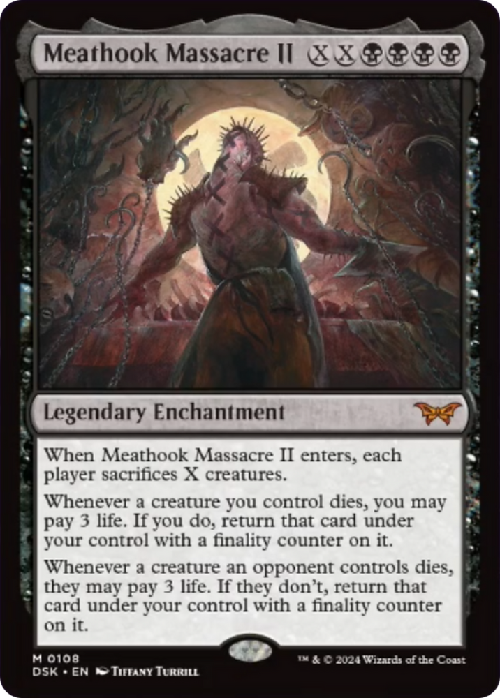 Meathook Massacre II (0108 [Duskmourn: House of Horror] Magic: The Gathering
