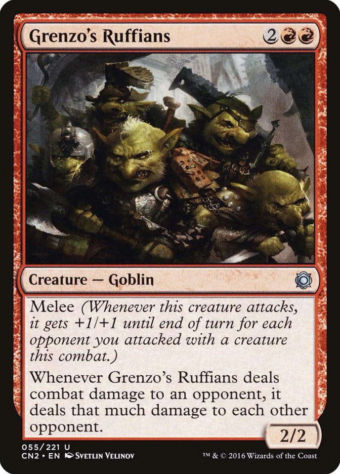 Grenzo's Ruffians [Conspiracy: Take the Crown] Magic: The Gathering