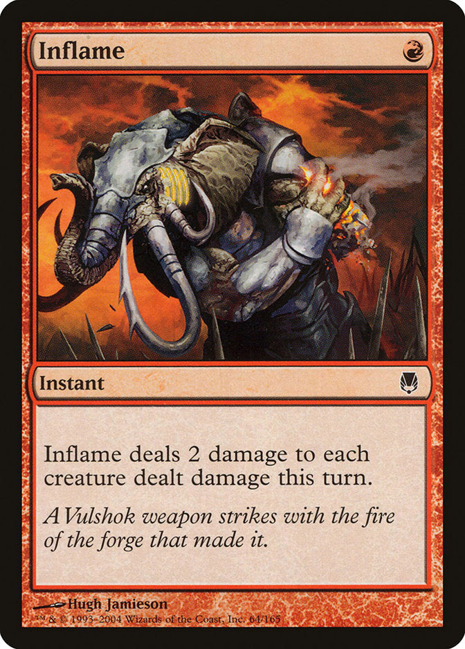 Inflame [Darksteel] Magic: The Gathering