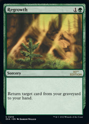 Regrowth [30th Anniversary Edition] Magic: The Gathering