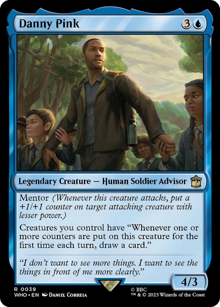 Danny Pink [Doctor Who] Magic: The Gathering