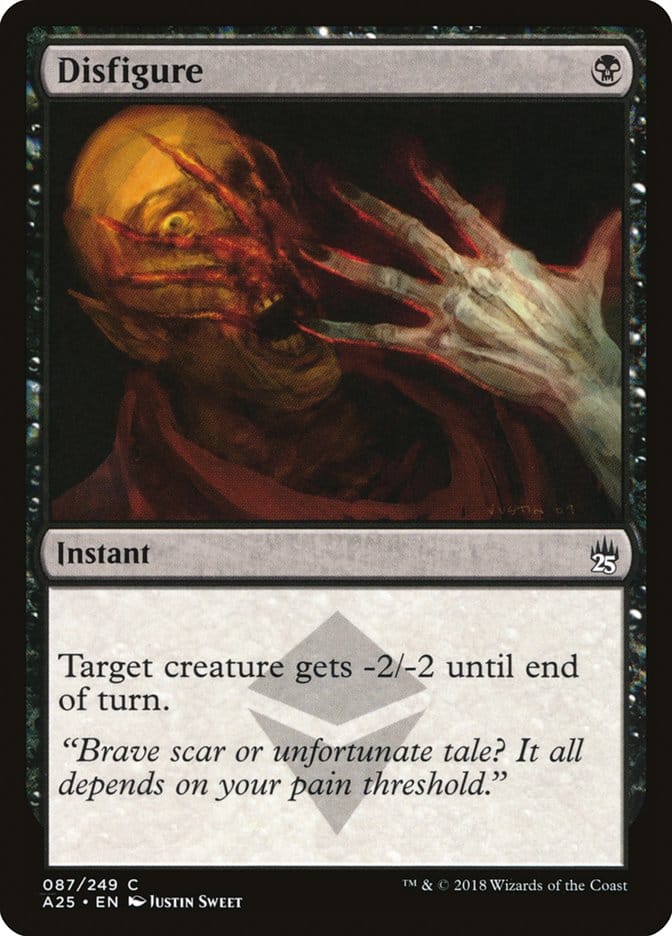 Disfigure [Masters 25] Magic: The Gathering