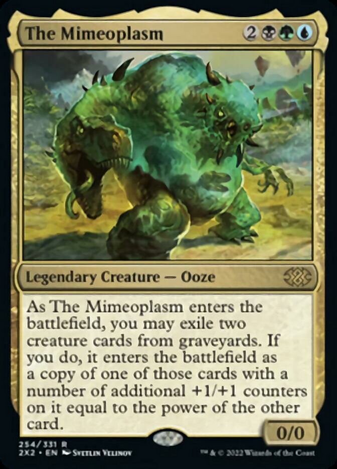 The Mimeoplasm [Double Masters 2022] Magic: The Gathering