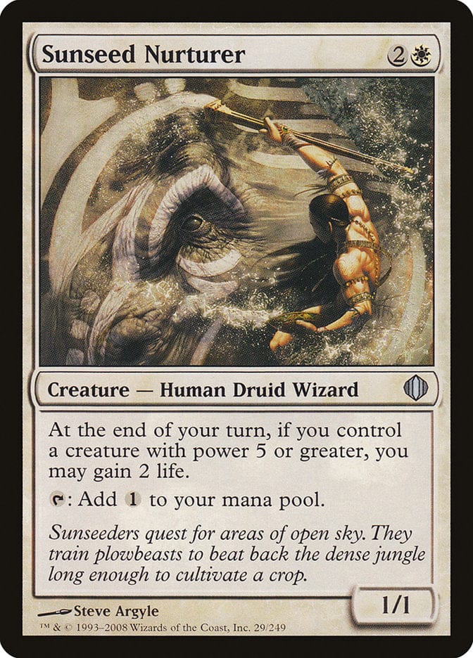 Sunseed Nurturer [Shards of Alara] Magic: The Gathering