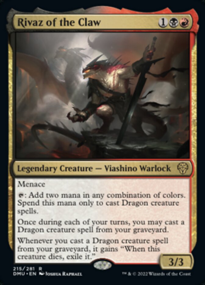 Rivaz of the Claw [Dominaria United] Magic: The Gathering