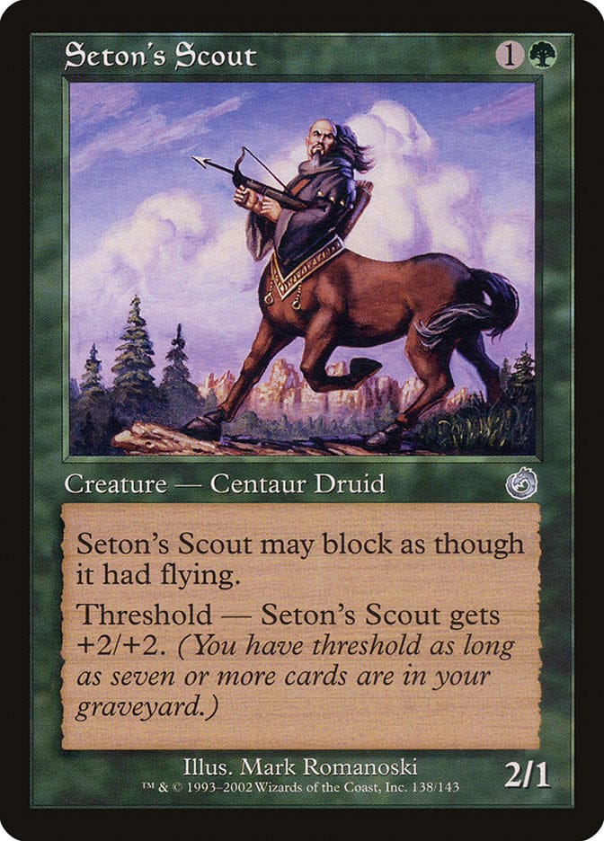 Seton's Scout [Torment] Magic: The Gathering