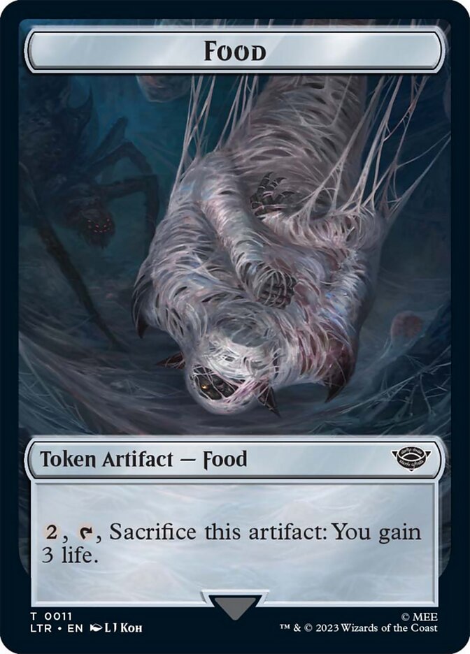 Food Token (11) [The Lord of the Rings: Tales of Middle-Earth Tokens] Magic: The Gathering