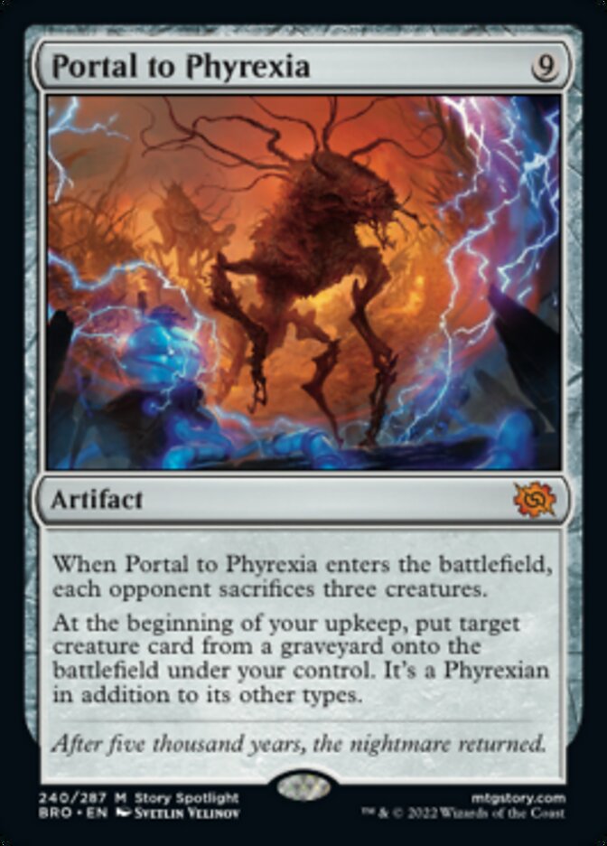 Portal to Phyrexia [The Brothers' War] Magic: The Gathering