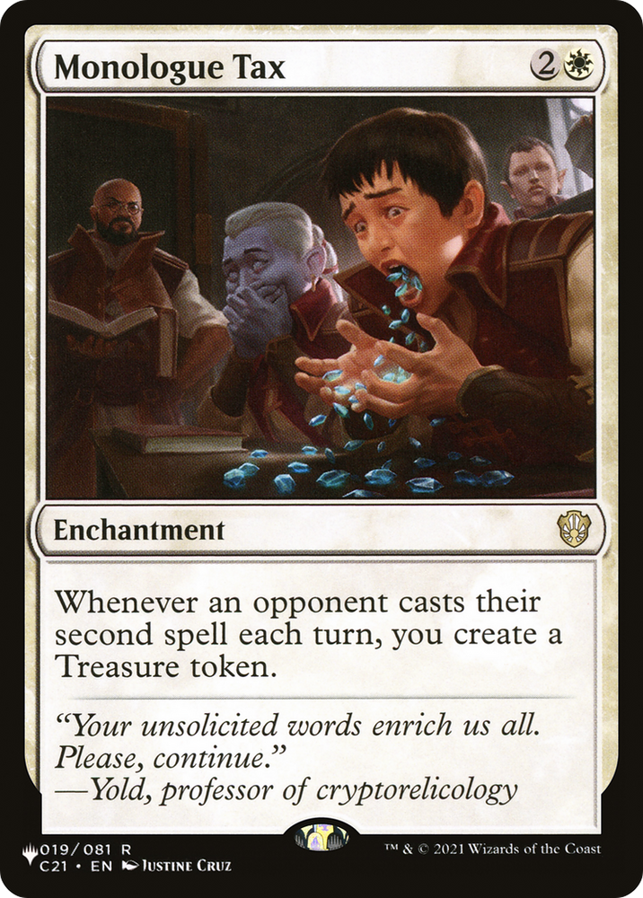 Monologue Tax [The List] Magic: The Gathering