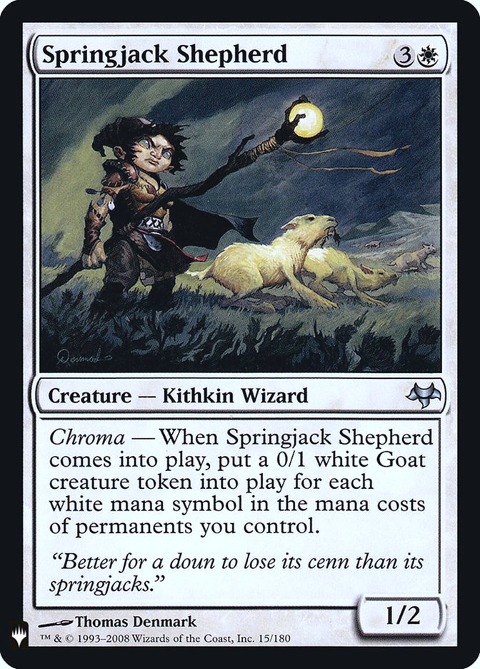 Springjack Shepherd [The List] Magic: The Gathering