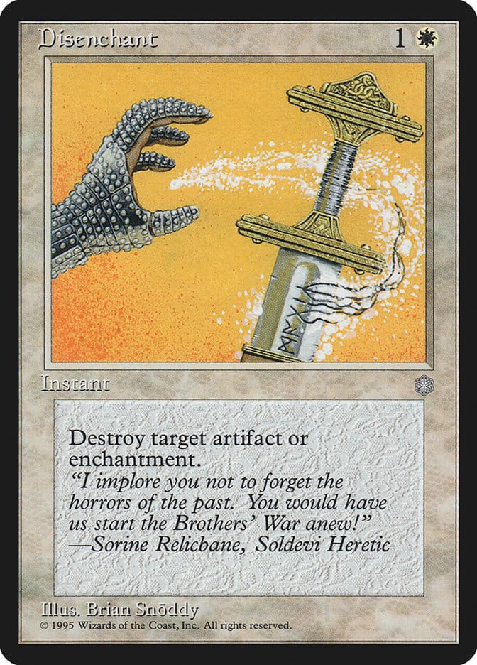 Disenchant [Ice Age] Magic: The Gathering