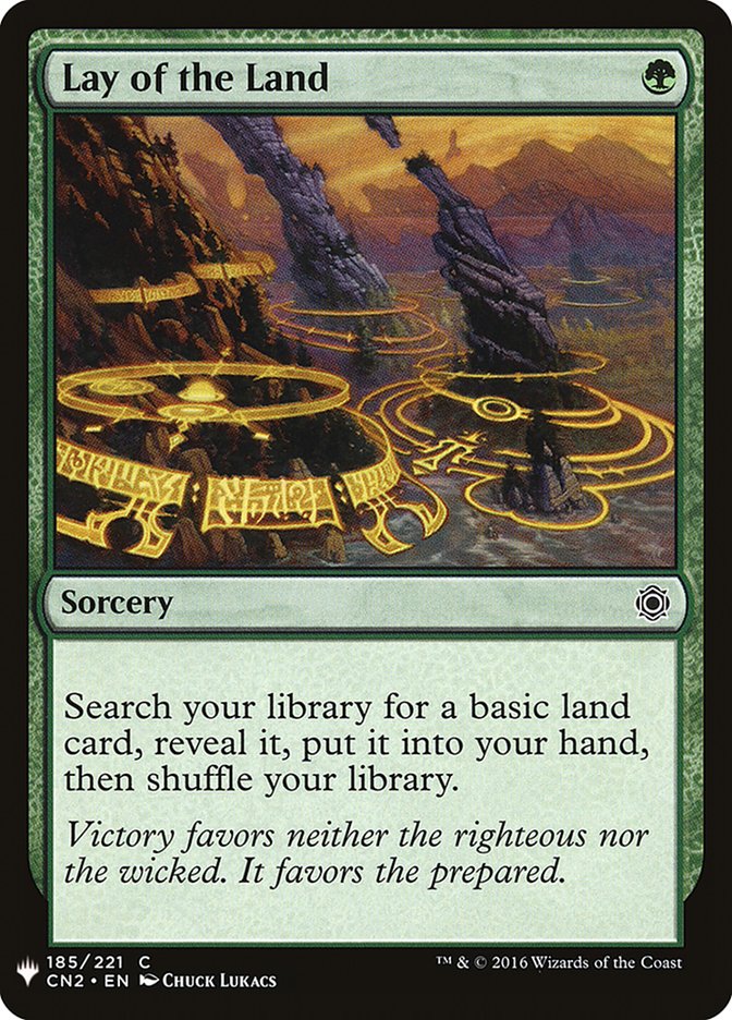 Lay of the Land [Mystery Booster] Magic: The Gathering