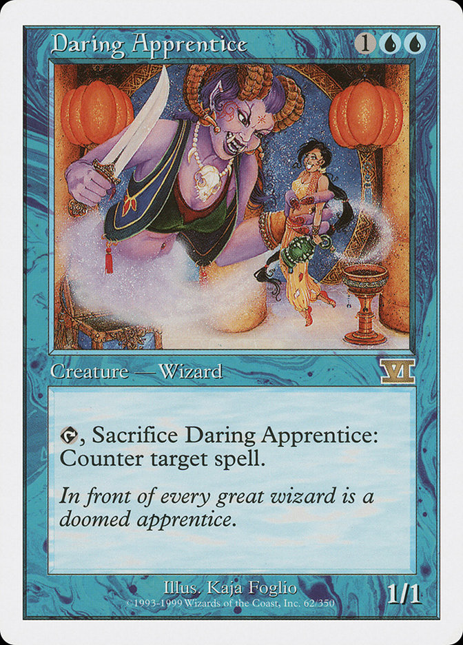Daring Apprentice [Classic Sixth Edition] Magic: The Gathering