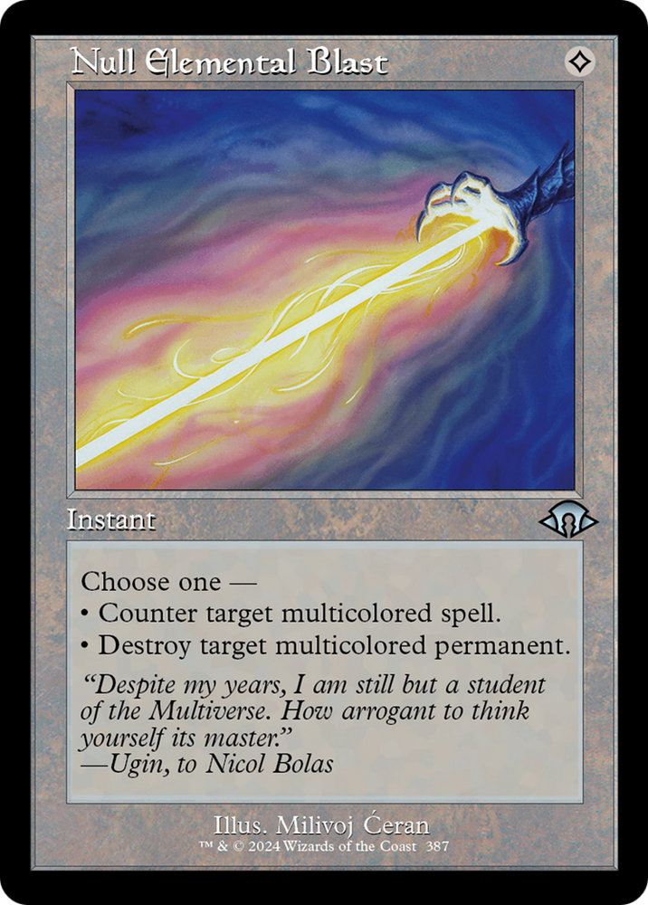 Null Elemental Blast (Retro) [Modern Horizons 3] Magic: The Gathering