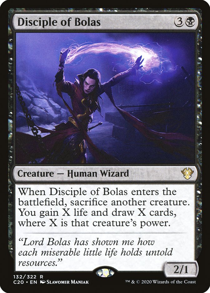 Disciple of Bolas [Commander 2020] Magic: The Gathering