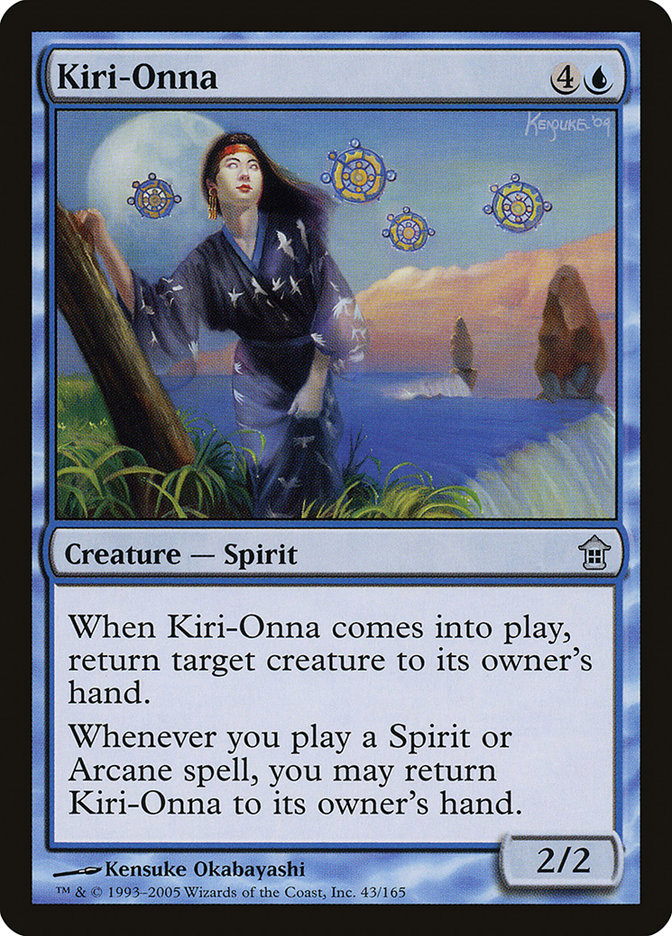 Kiri-Onna [Saviors of Kamigawa] Magic: The Gathering