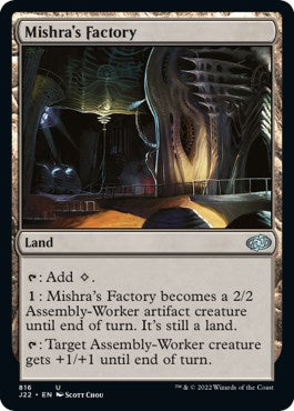 Mishra's Factory [Jumpstart 2022] Magic: The Gathering