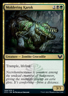 Moldering Karok [Strixhaven: School of Mages] Magic: The Gathering