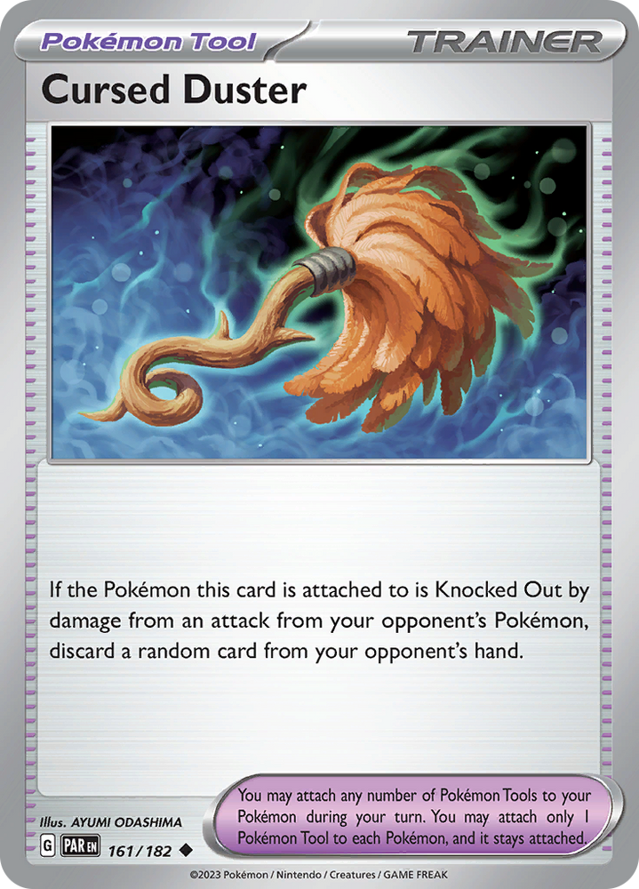 Cursed Duster (161/182) [Scarlet & Violet: Paradox Rift] Pokémon