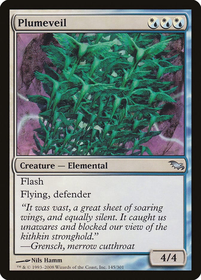 Plumeveil [Shadowmoor] Magic: The Gathering