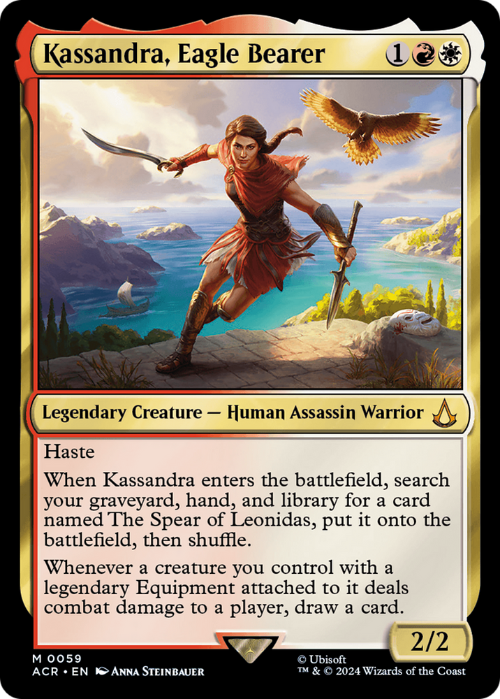 Kassandra, Eagle Bearer [Assassin's Creed] Magic: The Gathering