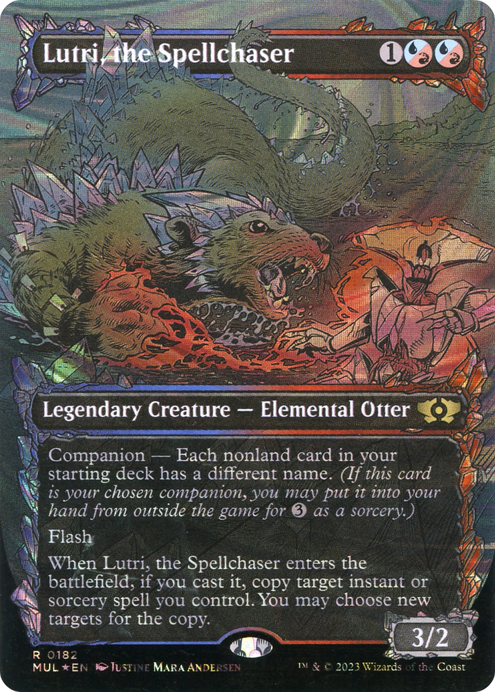 Lutri, the Spellchaser (Halo Foil) [Multiverse Legends] Magic: The Gathering