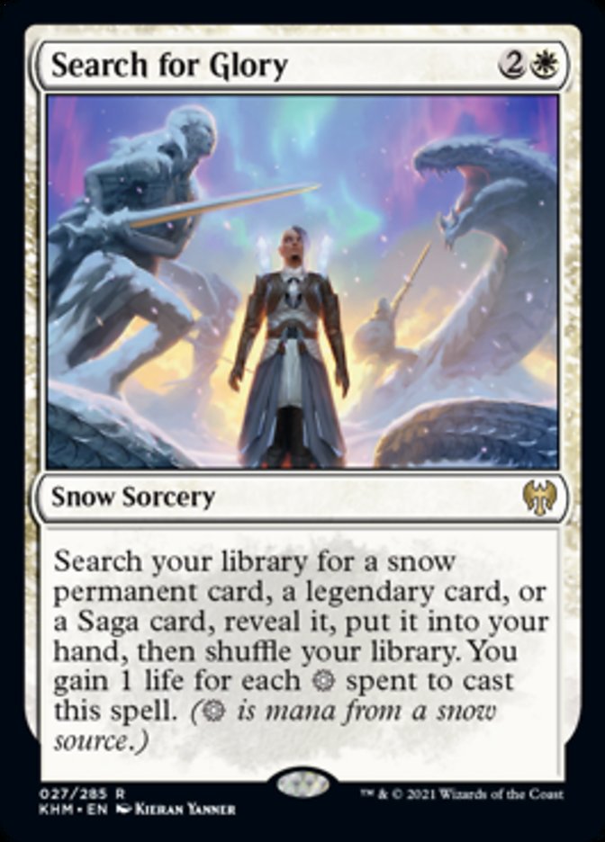 Search for Glory [Kaldheim] Magic: The Gathering