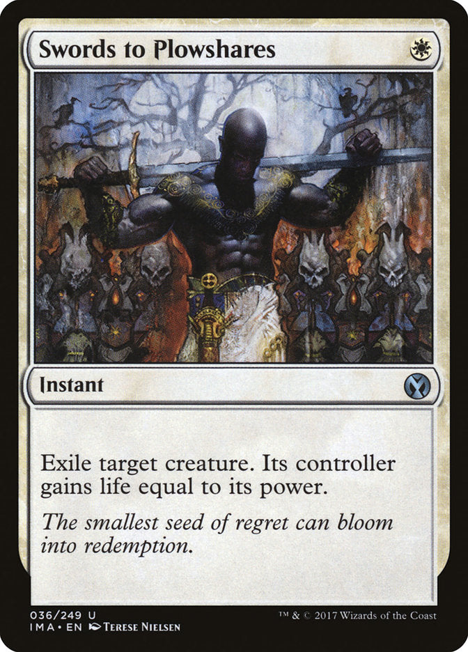 Swords to Plowshares [Iconic Masters] Magic: The Gathering