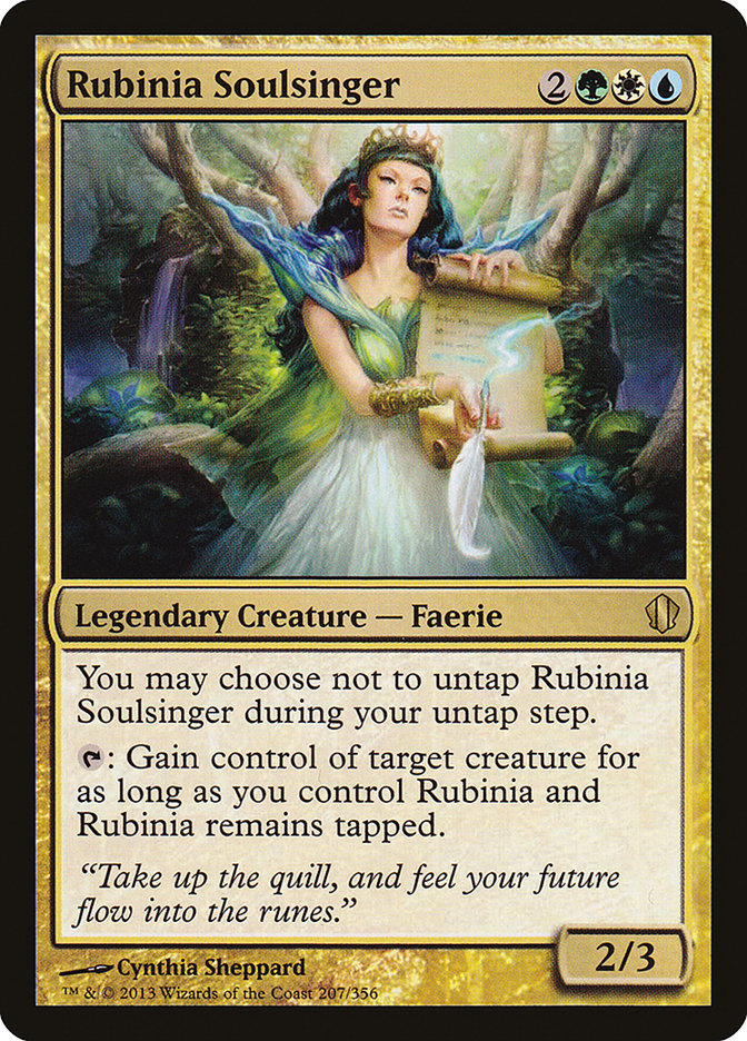Rubinia Soulsinger [Commander 2013] Magic: The Gathering