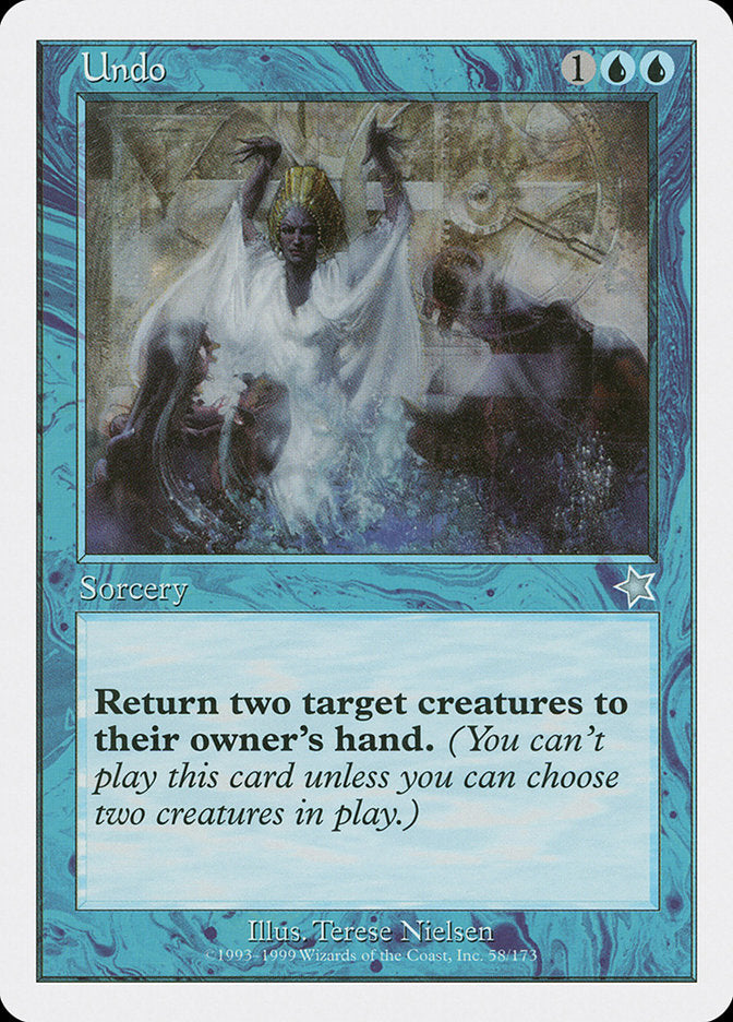 Undo [Starter 1999] Magic: The Gathering