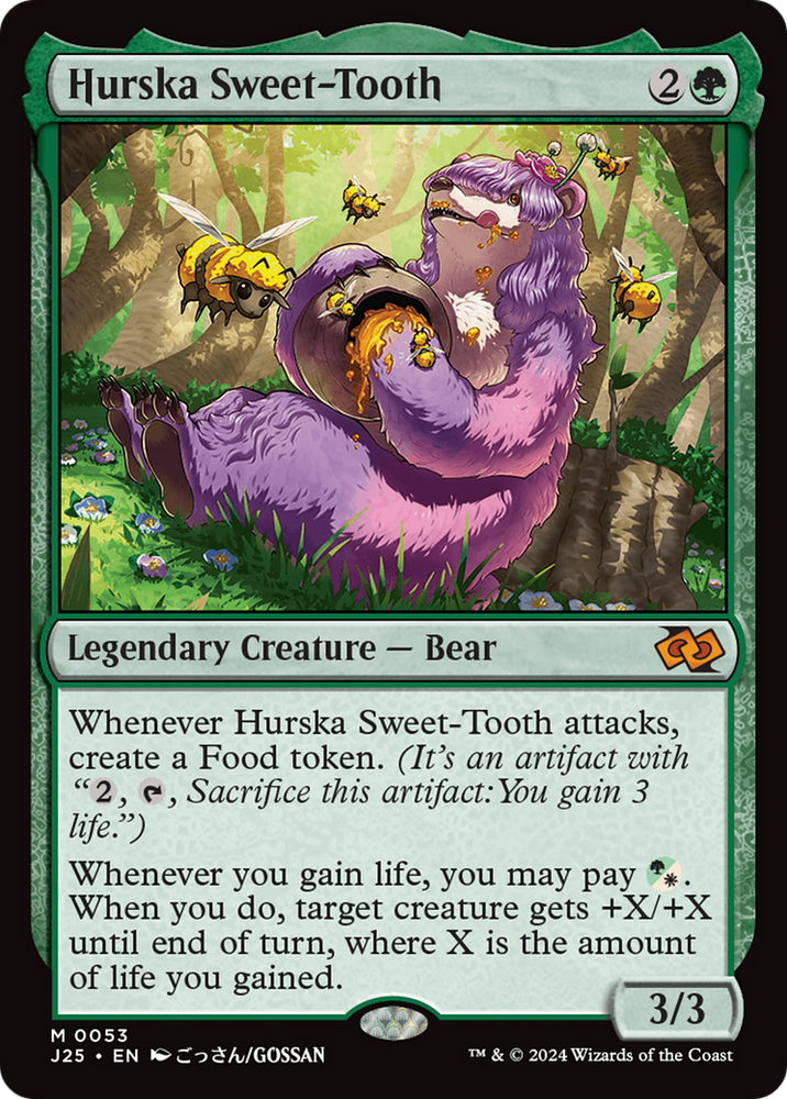 Hurska Sweet-Tooth (Anime) [Foundations Jumpstart] Magic: The Gathering