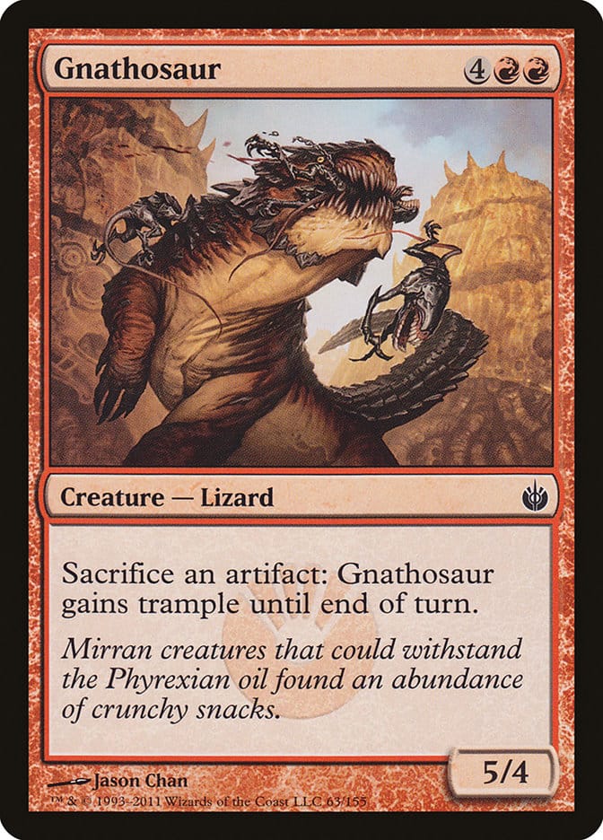 Gnathosaur [Mirrodin Besieged] Magic: The Gathering