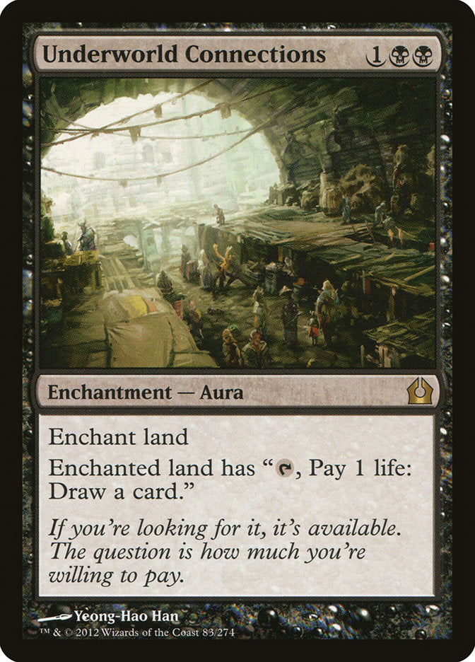 Underworld Connections [Return to Ravnica] Magic: The Gathering