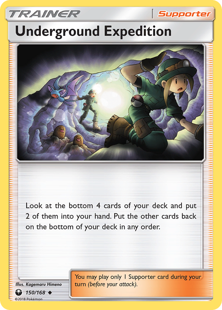 Underground Expedition (150/168) [Sun & Moon: Celestial Storm] Pokémon