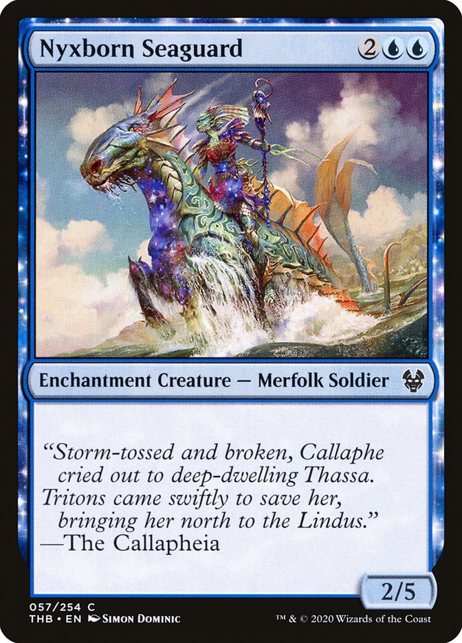 Nyxborn Seaguard [Theros Beyond Death] Magic: The Gathering