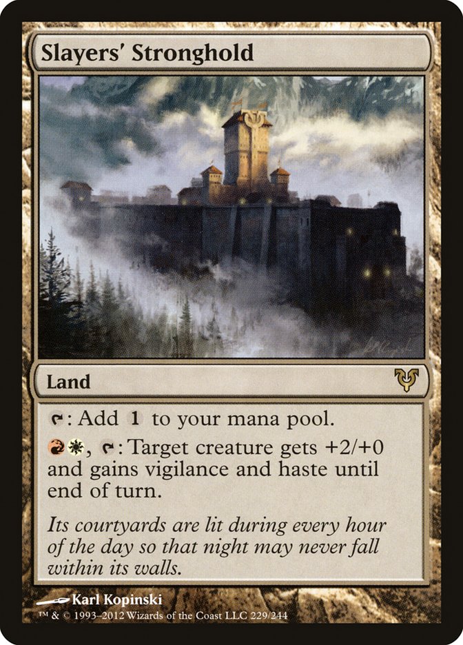 Slayers' Stronghold [Avacyn Restored] Magic: The Gathering