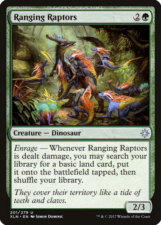 Ranging Raptors [Ixalan] Magic: The Gathering