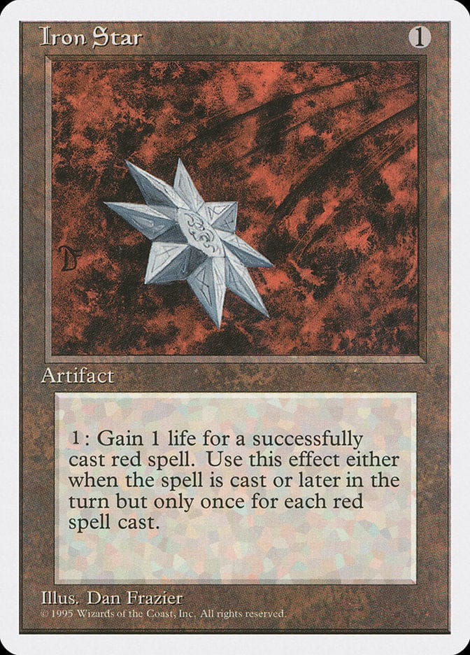 Iron Star [Fourth Edition] Magic: The Gathering