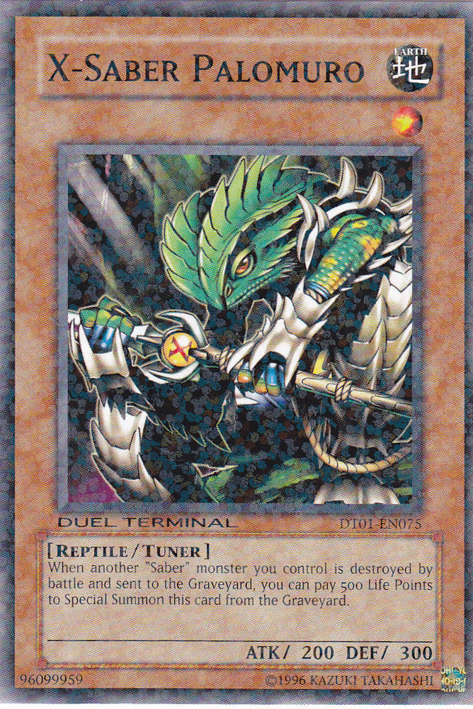 X-Saber Palomuro [DT01-EN075] Common Yu-Gi-Oh!