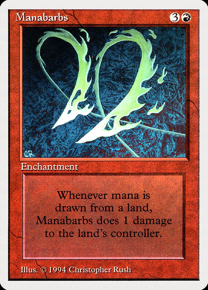 Manabarbs [Summer Magic / Edgar] Magic: The Gathering