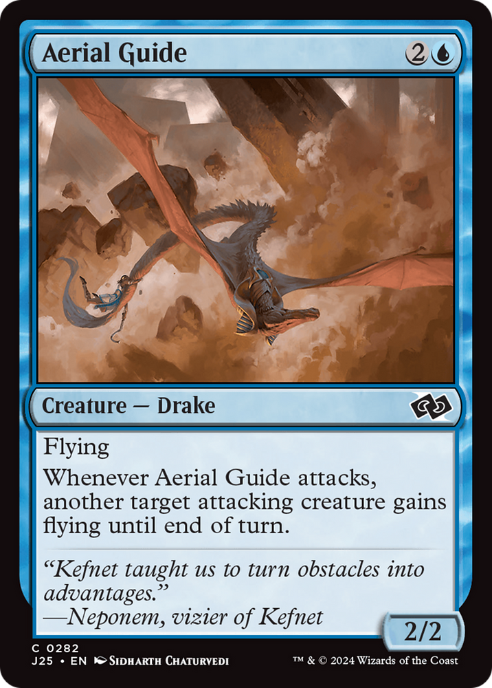 Aerial Guide [Foundations Jumpstart] Magic: The Gathering