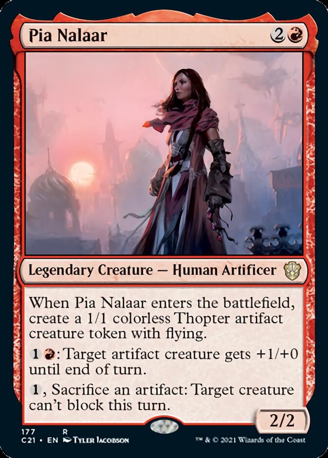 Pia Nalaar [Commander 2021] Magic: The Gathering